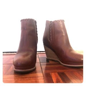 Ariat Wedge Booties Size 10